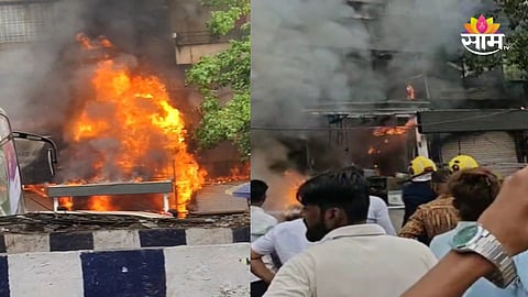 Dhankawadi Ahilyadevi Chowk Cylinder explosion