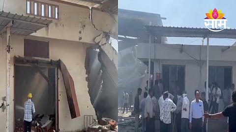 Gujarat Banaskantha Deesa area Massive explosion at a firecracker factory