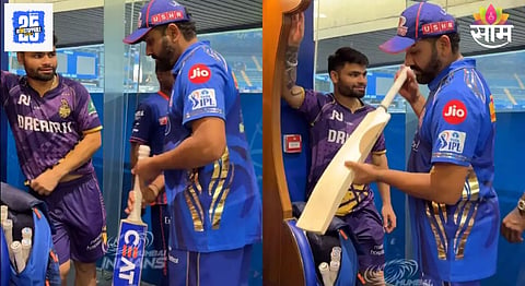 Rinku Singh Approached Rohit Sharma for a Bat