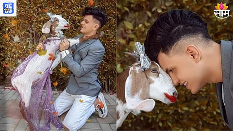 Man married goat