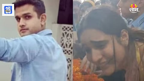 Siddharth Yadav Last Rites:'बेबी तू आया नहीं मुझे लेने...', लढाऊ विमान अपघातात शहीद झालेल्या पायलट सिद्धार्थच्या होणाऱ्या बायकोचा आकोश