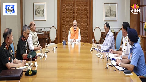 Pm Narendra Modi Meeting With Chiefs Three Armed Forces