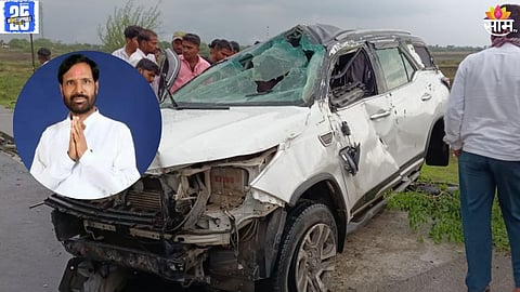 BJP Leader Accident update