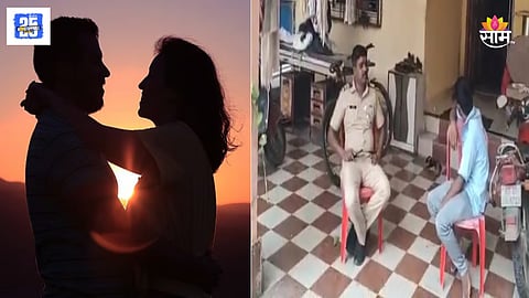 Palghar Kelve Boyfriend Firing girlfriend at resort