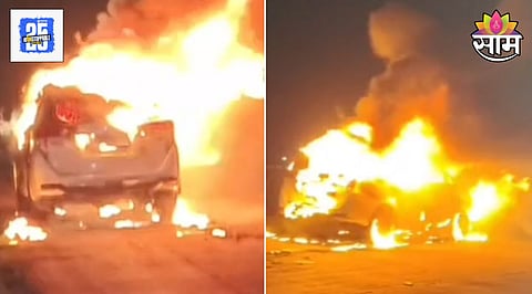 man burns his friends brand news inova car