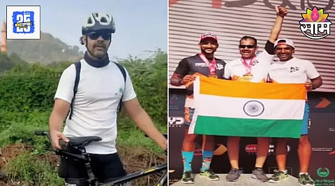blind ironman triathlete niket dalal
