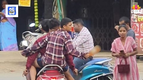 Drunken Teen Gang Abuses Citizens on Main Road