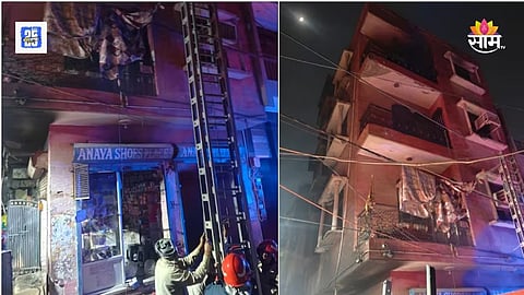 Delhi fire