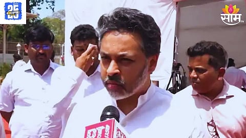 Nilesh Rane Warn To Election Commission