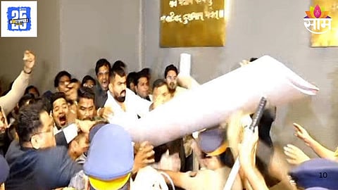 BJP vs UBT Shiv Sena Clash: