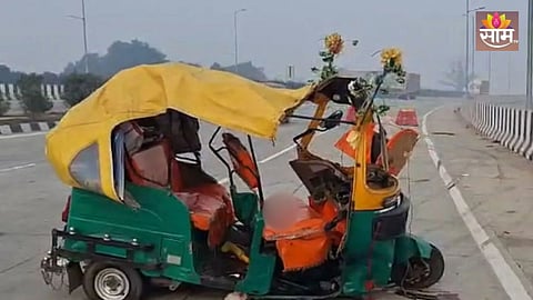 Accident News: महामार्गावर पहाटे अपघाताचा थरार! भरधाव ट्रकची रिक्षाला धडक, एकाच कुटुंबातील ६ जणांचा जागीच मृत्यू