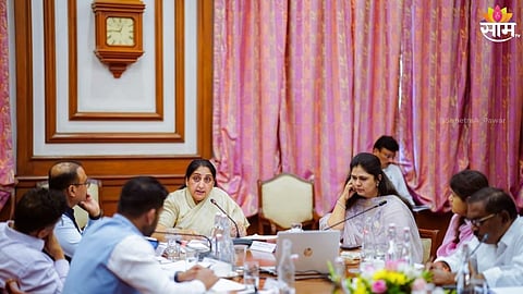 Sunetra Pawar Takes Charge