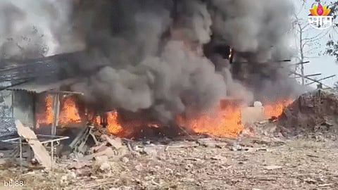 Fireworks Factory Fire