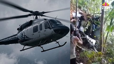 Helicopter crash