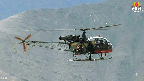 Army Helicopter Accident in Ladakh