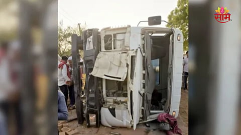 Accident: भरधाव डंपरची रिक्षाला धडक, ५ जणांचा जागीच मृत्यू