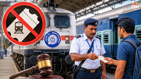 Indian Railways Introduces Strict Rule: Ticketless Travelers Face Double Fine and Jail Term