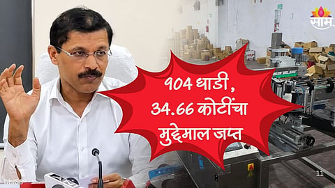 FDA 904 Raids In Maharashtra State