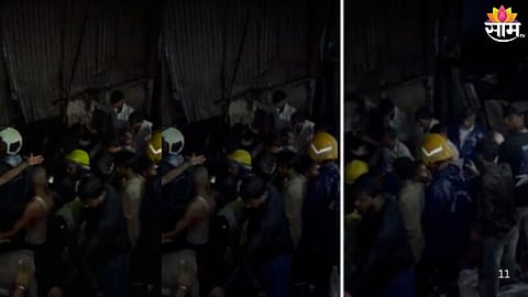 Heavy Rain Triggers Building Collapse in Mumbai's Mankhurd
