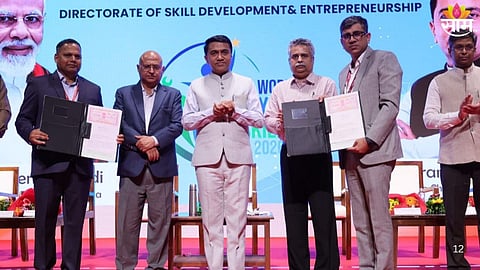 Chief Minister Dr. Pramod Sawant announces a landmark policy granting SSC and HSSC equivalence to eligible ITI students in Goa.