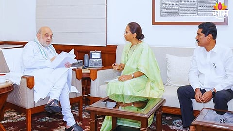 दिल्लीत राजकीय खलबतं! खासदार सुप्रिया सुळेंनी घेतली अमित शाहांची भेट; भेटीचं कारण काय?