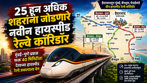 Three New Bullet Train Corridors