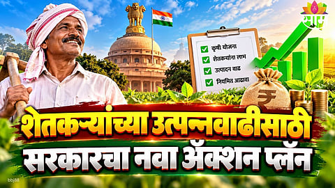 Government master plan to increase farmers' income in India