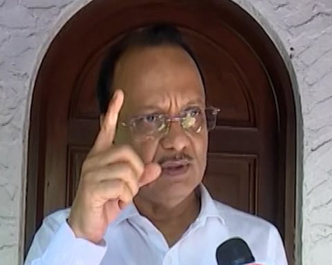 ajit pawar on ram shinde