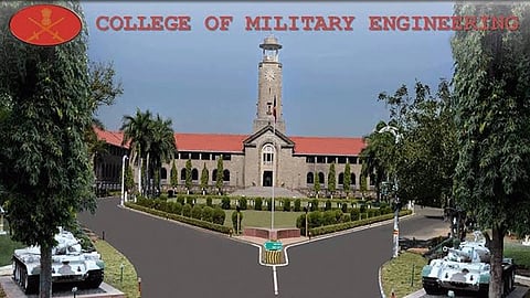 पुण्यातील मिलिटरी इंजिनरीग कॉलेजमध्ये कोसळला पूल
