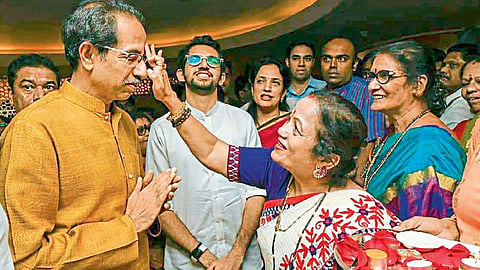 A journey from Matoshree to Varsha