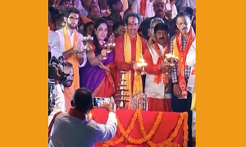 uddhav ghoshna on ram mandir
