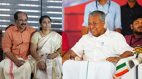 ജിആര് അനിലും ലതാ ദേവിയും, പിണറായി വിജയന്