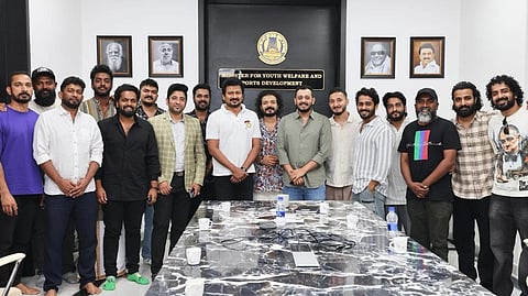 മഞ്ഞുമ്മൽ ടീമിനൊപ്പം ഉദയനിധി സ്റ്റാലിന്