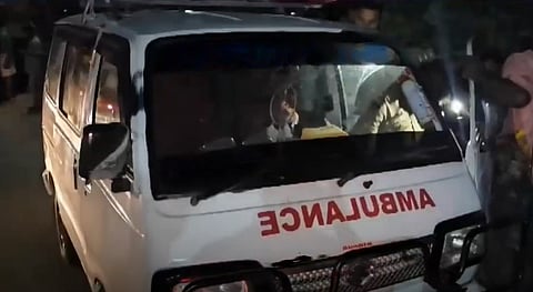 കഞ്ചാവ് കടത്താന് ശ്രമിച്ച ആംബുലന്സ്