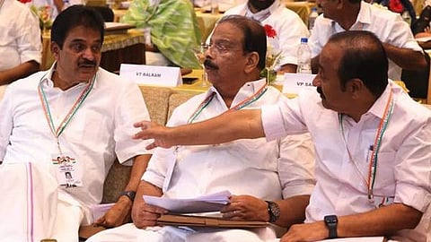 കെ സി വേണുഗോപാൽ, കെ സുധാകരൻ, വിഡി സതീശൻ എന്നിവർ