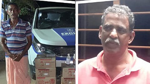 പിടിയിലായ രാധാകൃഷ്ണന്, ഹണി അലി