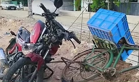 bike accident
