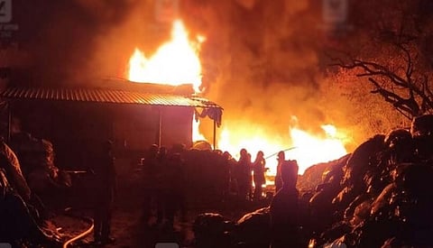 Fire accident