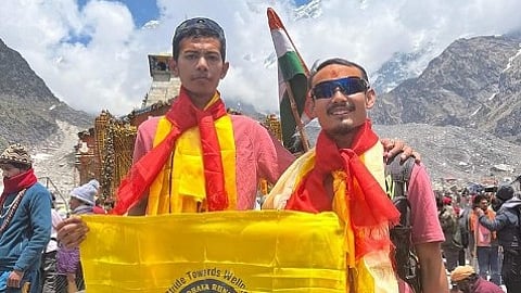 Duo from Kalimpong run 1,800 kilometres in 43 days to reach Kedarnath