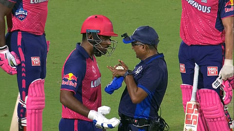 sanju Samson fined 30 per cent match fees for breaching IPL Code of Conduct
