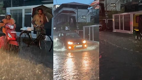 heavy rain