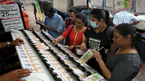 lottery ticket sale
