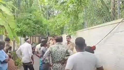 homemade bomb exploded on Chavakkad