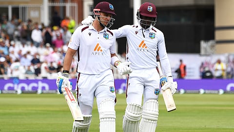 West Indies takes 41-run lead