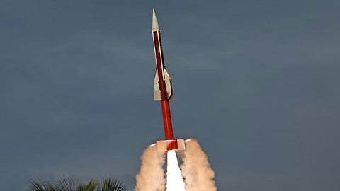 scramjet rocket engine test