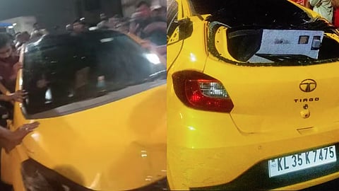 Car accident during shooting; police registered a case