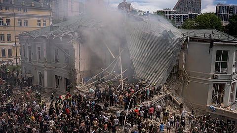 Russia's heaviest bombardment hits a children's hospital