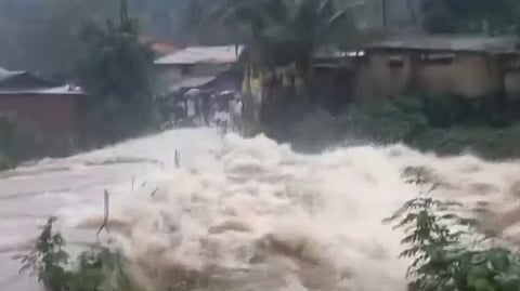heavy rain