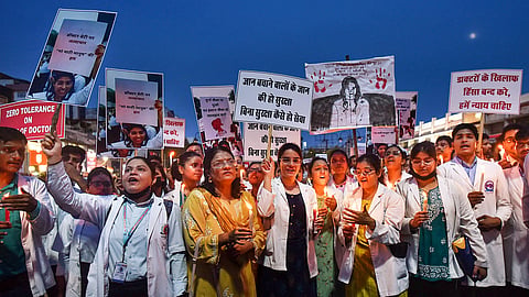 Youth doctor's murder: Protest at Jantarmantar, IMA writes to PM