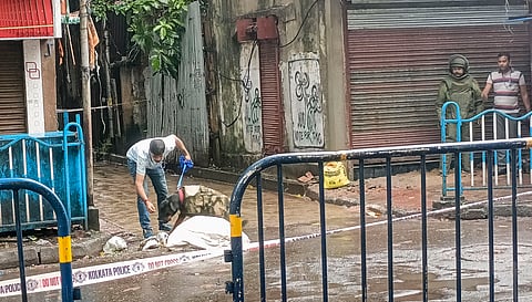 blast in kolkata